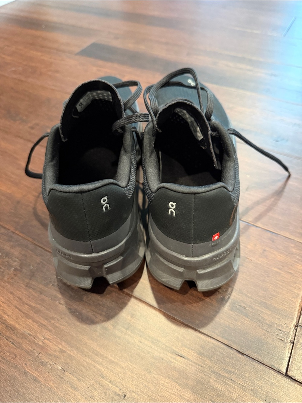 On Running Cloudnova Women’s Running Shoes — Black/Grey - Picture 4 of 5